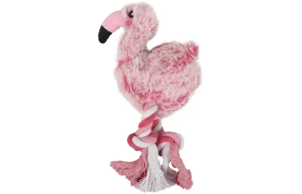 Flamingo - Andes flamingo met touw - roze