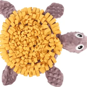 Flamingo Snuffelmat Morgano schildpad - oker/taupe