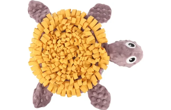 Flamingo Snuffelmat Morgano schildpad - oker/taupe