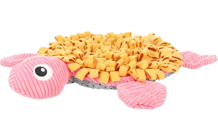 Flamingo Snuffelmat Morgano schildpad - oker/roze - Afbeelding 3