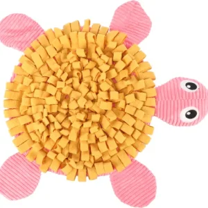 Flamingo Snuffelmat Morgano schildpad - oker/roze