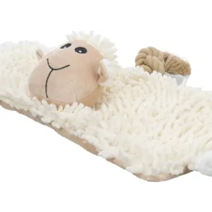 FLAMINGO Flufa schaap met touw - beige
