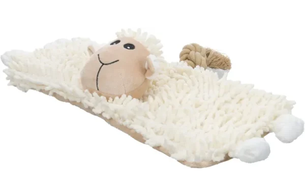 FLAMINGO Flufa schaap met touw - beige