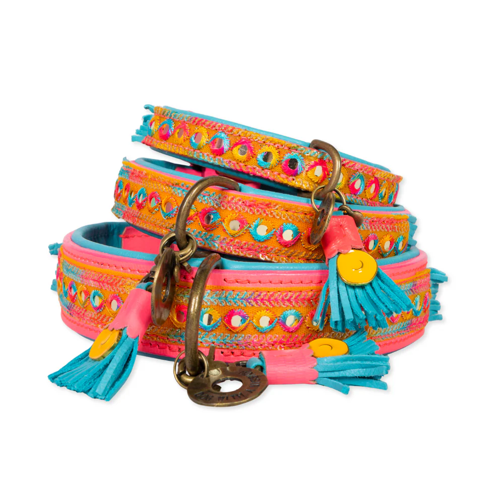 DWAM - Indian Summer Hondenhalsband S (Halsomvang 30-33 cm / 2 cm) - Afbeelding 4