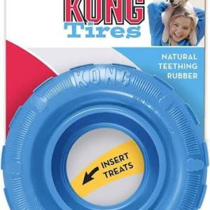 KONG Puppy Tires maat S - blauw
