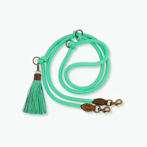DWAM - Extra Long Jade Hondenriem L (2,20 cm X 1 cm)